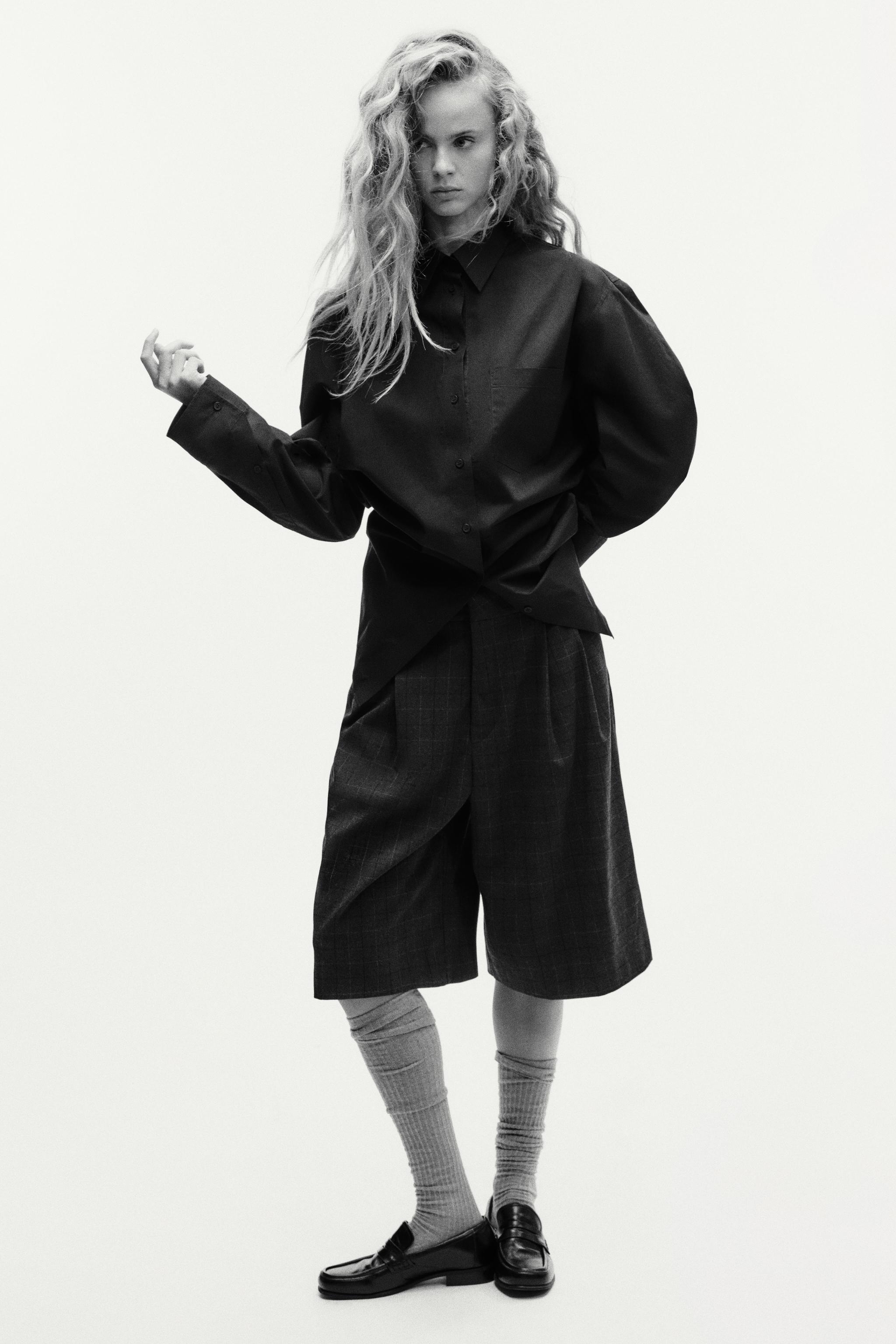 OVERSIZED POPLIN SHIRT